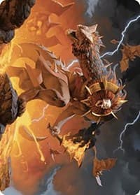 Ojer Axonil, Deepest Might Art Card (20/81) - Art Series: The Lost Caverns of Ixalan - Magic: The Gathering card