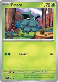 Pineco - 061 - SV: Scarlet & Violet Promo Cards - Pokemon card