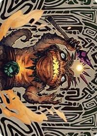 Zoyowa Lava-Tongue Art Card - Art Series: The Lost Caverns of Ixalan - Magic: The Gathering card