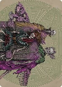 Throne of the Grim Captain Art Card - Art Series: The Lost Caverns of Ixalan - Magic: The Gathering card
