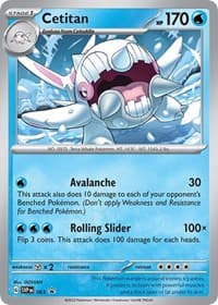Cetitan - 063 - SV: Scarlet & Violet Promo Cards - Pokemon card