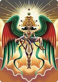 Resplendent Angel Art Card (59/81) - Art Series: The Lost Caverns of Ixalan - Magic: The Gathering card