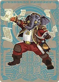 Quintorius Kand Art Card (65/81) - Art Series: The Lost Caverns of Ixalan - Magic: The Gathering card