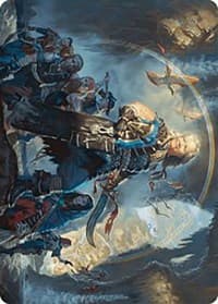 Admiral Brass, Unsinkable Art Card - Art Series: The Lost Caverns of Ixalan - Magic: The Gathering card