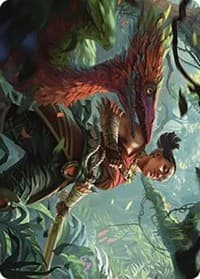 Wayta, Trainer Prodigy Art Card - Art Series: The Lost Caverns of Ixalan - Magic: The Gathering card