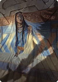 Whispersilk Cloak Art Card - Art Series: The Lost Caverns of Ixalan - Magic: The Gathering card