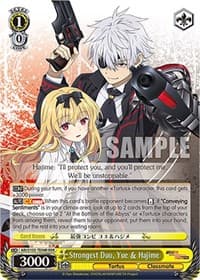Strongest Duo, Yue & Hajime (RRR) - Arifureta: From Commonplace to World's Strongest - Weiss Schwarz card