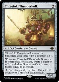 Threefold Thunderhulk - Prerelease Cards - Magic: The Gathering card