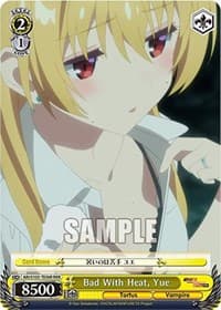 Bad With Heat, Yue (RRR) - Arifureta: From Commonplace to World's Strongest - Weiss Schwarz card