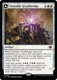 Unstable Glyphbridge - Prerelease Cards - Magic: The Gathering card