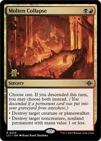 Molten Collapse - Prerelease Cards - Magic: The Gathering card