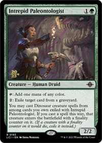Intrepid Paleontologist - Prerelease Cards - Magic: The Gathering card