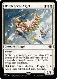 Resplendent Angel (LCI) - Prerelease Cards - Magic: The Gathering card