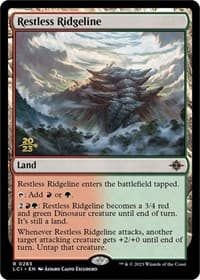 Restless Ridgeline - Prerelease Cards - Magic: The Gathering card