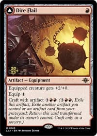 Dire Flail - Prerelease Cards - Magic: The Gathering card