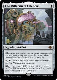 The Millennium Calendar - Prerelease Cards - Magic: The Gathering card