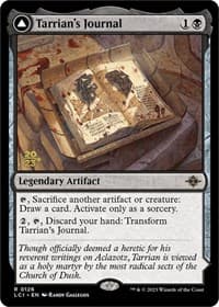 Tarrian's Journal - Prerelease Cards - Magic: The Gathering card
