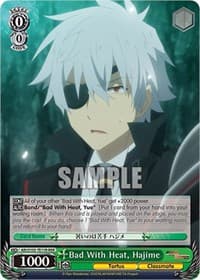 Bad With Heat, Hajime (RRR) - Arifureta: From Commonplace to World's Strongest - Weiss Schwarz card