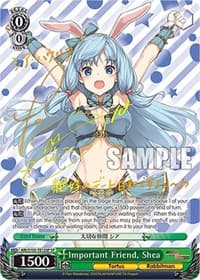 Important Friend, Shea (SP) - Arifureta: From Commonplace to World's Strongest - Weiss Schwarz card
