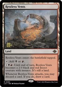 Restless Vents - Prerelease Cards - Magic: The Gathering card