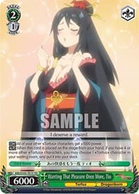 Wanting That Pleasure Once More, Tio - Arifureta: From Commonplace to World's Strongest - Weiss Schwarz card