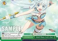 Well Then, Let's Go! (RRR) - Arifureta: From Commonplace to World's Strongest - Weiss Schwarz card