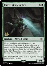 Jadelight Spelunker - Prerelease Cards - Magic: The Gathering card