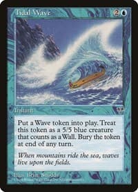 Tidal Wave - Mirage - Magic: The Gathering card