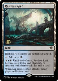 Restless Reef - Prerelease Cards - Magic: The Gathering card