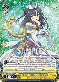 Talented Healer, Kaori - Arifureta: From Commonplace to World's Strongest - Weiss Schwarz card