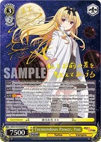 Tremendous Power, Yue (SP) - Arifureta: From Commonplace to World's Strongest - Weiss Schwarz card