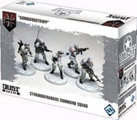 Dust Tactics: Kommandotrupp - Fantasy Flight Games - Boardgames card
