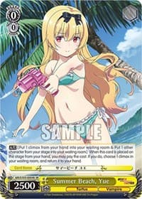 Summer Beach, Yue (SR) - Arifureta: From Commonplace to World's Strongest - Weiss Schwarz card