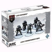 Dust Tactics: Laser Grenadiers - Fantasy Flight Games - Boardgames card