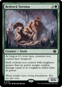 Bedrock Tortoise - Promo Pack: The Lost Caverns of Ixalan - Magic: The Gathering card