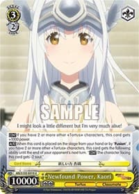 Newfound Power, Kaori - Arifureta: From Commonplace to World's Strongest - Weiss Schwarz card