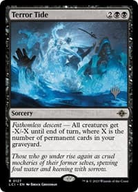 Terror Tide - Promo Pack: The Lost Caverns of Ixalan - Magic: The Gathering card