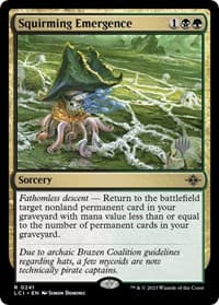 Squirming Emergence - Promo Pack: The Lost Caverns of Ixalan - Magic: The Gathering card