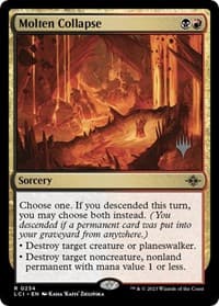 Molten Collapse - Promo Pack: The Lost Caverns of Ixalan - Magic: The Gathering card