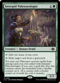Intrepid Paleontologist - Promo Pack: The Lost Caverns of Ixalan - Magic: The Gathering card