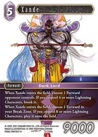 Xande - Beyond Destiny - Final Fantasy TCG card