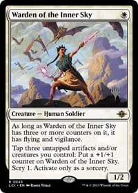 Warden of the Inner Sky - Promo Pack: The Lost Caverns of Ixalan - Magic: The Gathering card