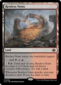 Restless Vents - Promo Pack: The Lost Caverns of Ixalan - Magic: The Gathering card