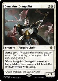 Sanguine Evangelist - Promo Pack: The Lost Caverns of Ixalan - Magic: The Gathering card