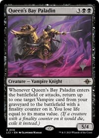Queen's Bay Paladin - Promo Pack: The Lost Caverns of Ixalan - Magic: The Gathering card