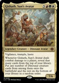 Gishath, Sun's Avatar - Promo Pack: The Lost Caverns of Ixalan - Magic: The Gathering card