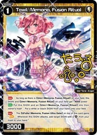 Tawil//Memoria, Fusion Ritual (Parallel Foil) - Reunion Diva - WIXOSS card