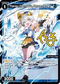 Tama//Memoria, Azure Angel (Parallel Foil) - Reunion Diva - WIXOSS card