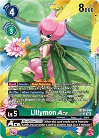 Lillymon ACE (Alternate Art) - Blast Ace - Digimon Card Game card