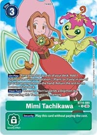 Mimi Tachikawa (Alternate Art) - Blast Ace - Digimon Card Game card